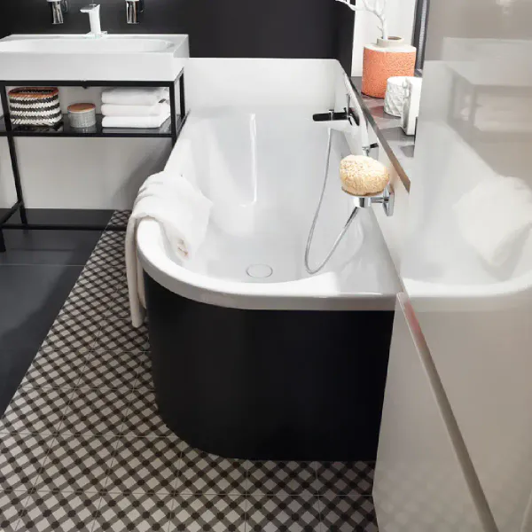 Hovedbilde Kaldewei CENTRO DUO 1 HØYRE Mod 137 Innebygd Badekar 180x80 cm