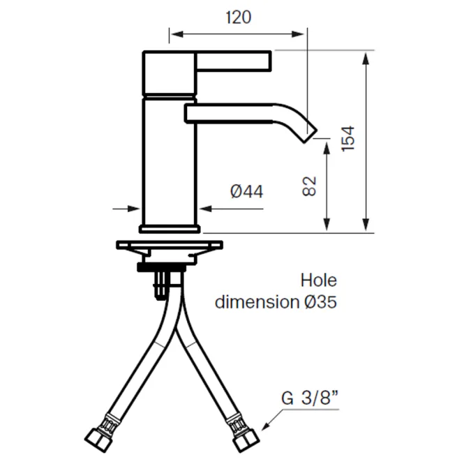Hovedbilde Tapwell ARM071M servantbatteri