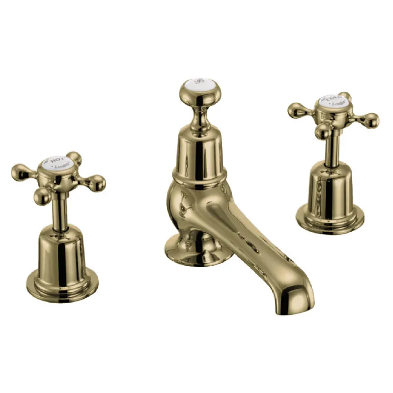 Burlington 3-hulls Claremont servantbatteri m/oppløftsventil