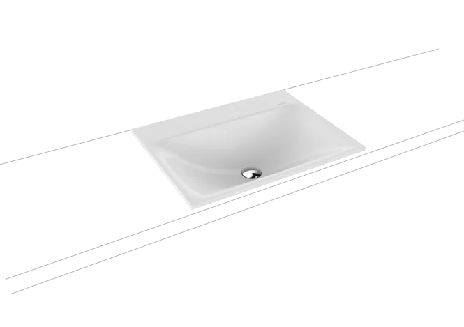 Hovedbilde Kaldewei SILENIO Nedfelt Servant Mod 3037 60x46 cm, Black Matt 100, 3 ...