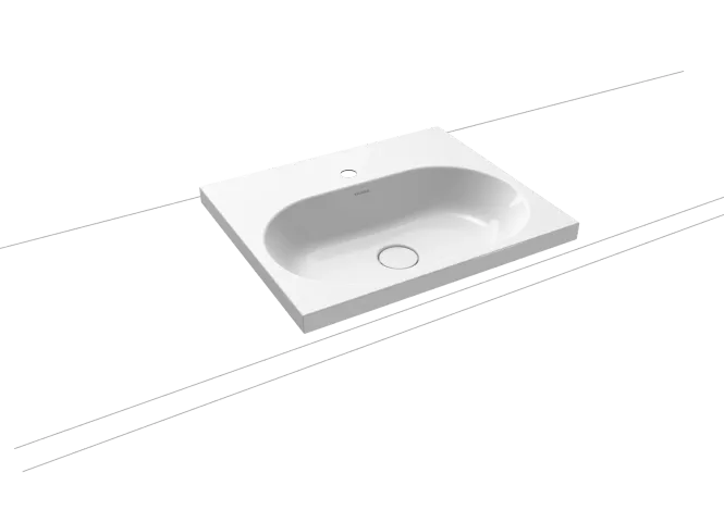 Hovedbilde Kaldewei CENTRO Mod 3055 Toppmontert Servant, 60x50 cm, Alpine White, ...
