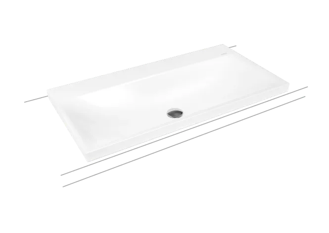 Hovedbilde Kaldewei SILENIO Toppmontert Servant Mod 3041 90x46 cm, Cool Grey 90, ...