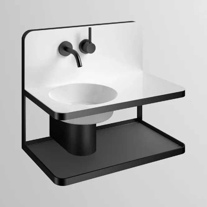 Hovedbilde Alape WP.S19.1 servant 60x36 cm vegghengt inkl. blandebatteri