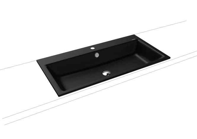Hovedbilde Kaldewei PURO Mod 3152 Nedfelt Servant, 90x46 cm, Black Matt 100, 1 ...