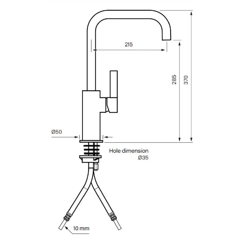 Tapwell ARM580 kjøkkenbatteri
