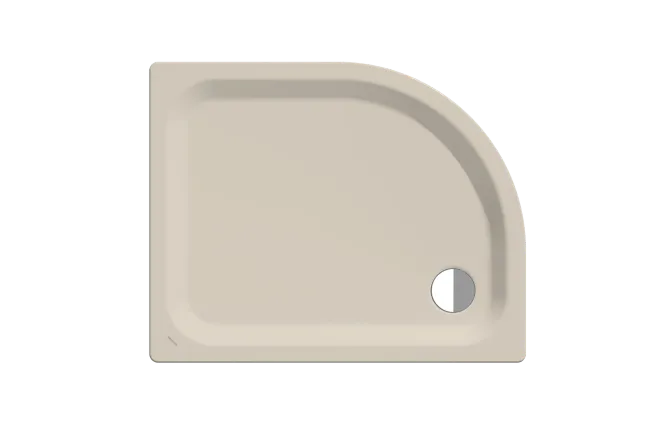 Hovedbilde Kaldewei ZIRKON Mod 501-2 Dusjkar 90x75 cm, Warm Beige 20, Easy-Clean ...