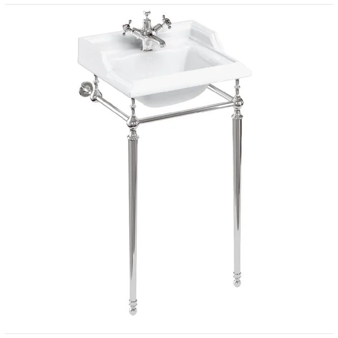 Hovedbilde Burlington Classic servant 51x45 cm inkl.rørstativ i krom