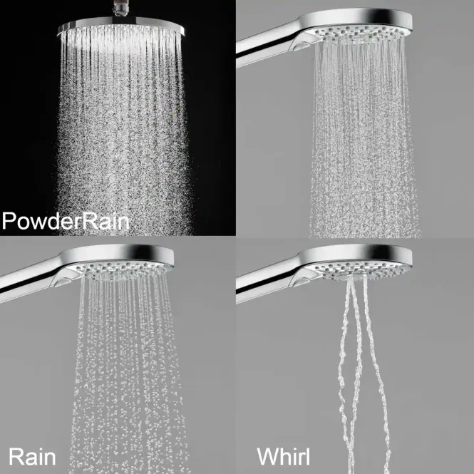 Hovedbilde Hansgrohe Raindance Select S dusjgarnityr 120 3jet PowderRain