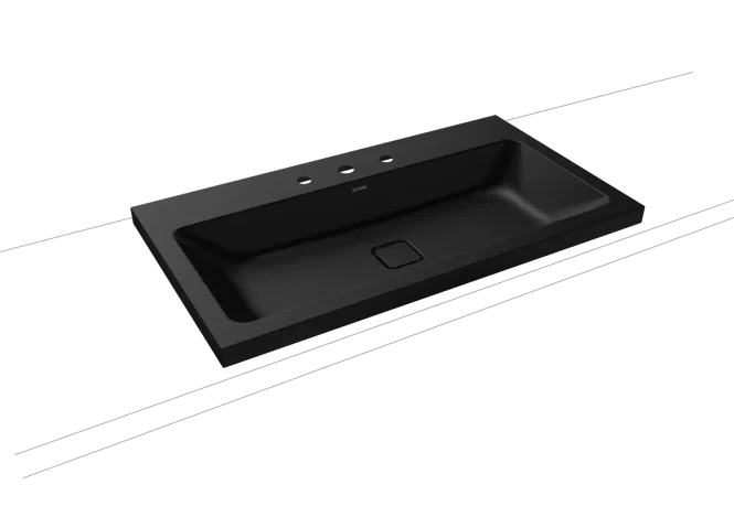 Hovedbilde Kaldewei CONO Mod 3084 Toppmontert Servant, 90x50 cm, Black Matt 100, ...