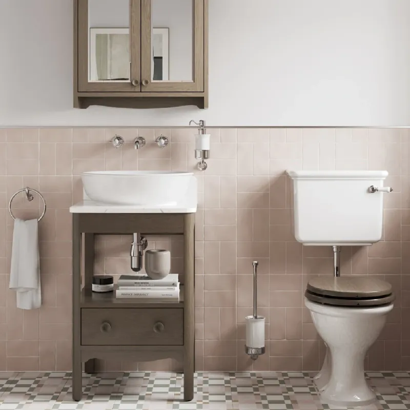 Burlington Guild Servantskap 52 cm med Carrara Benkeplate