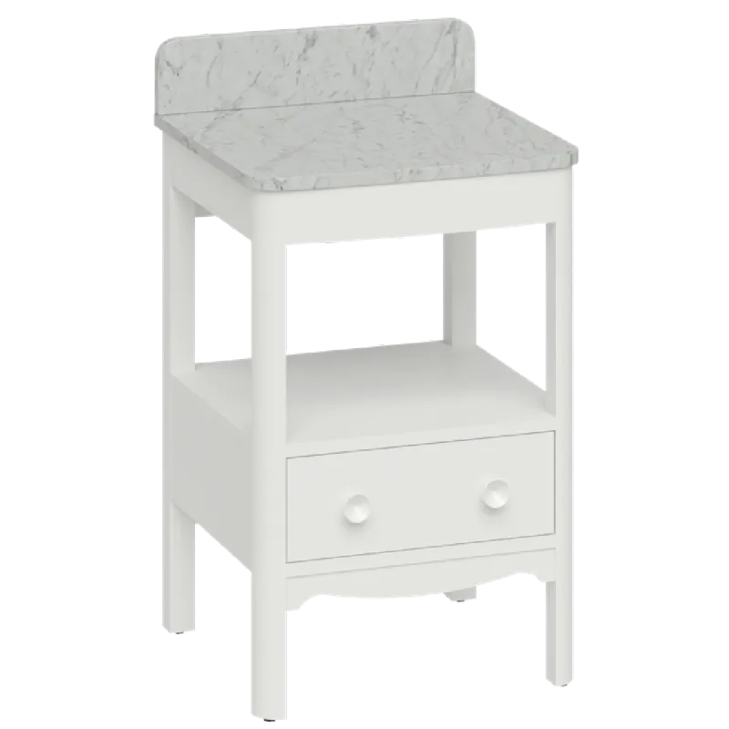 Burlington Guild Servantskap 52 cm med Carrara Benkeplate