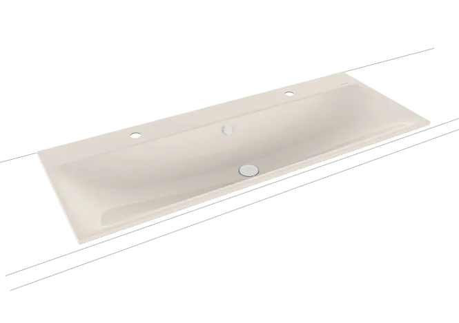 Hovedbilde Kaldewei SILENIO Nedfelt Servant Mod 3039 120x46 cm, Alpine White, 2 ...