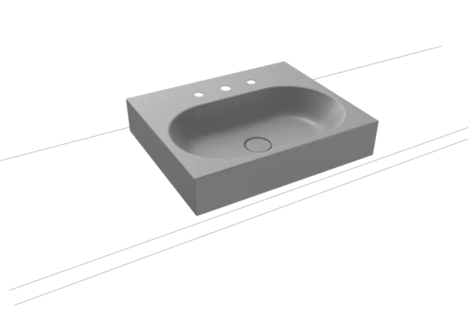 Hovedbilde Kaldewei CENTRO Mod 3057 Toppmontert Servant, 60x50 cm, Cool Grey 30, ...