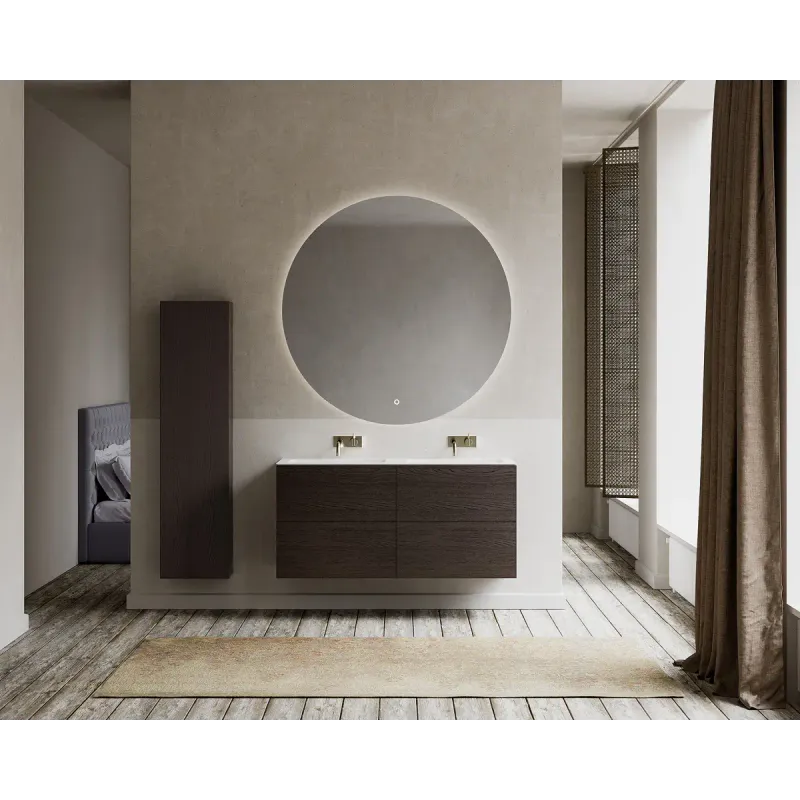 Copenhagen Bath Rungsted 120 cm servantskap - med dobbel servant