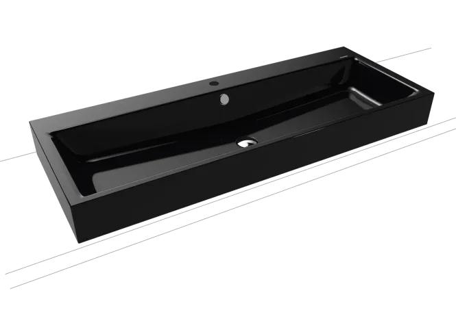 Hovedbilde Kaldewei PURO Mod 3168 Toppmontert Servant, 120x46 cm, Black, 1 ...