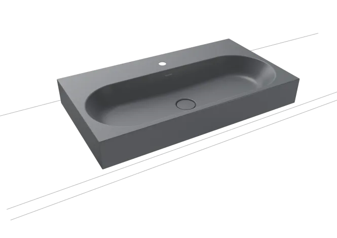 Hovedbilde Kaldewei CENTRO Mod 3058 Toppmontert Servant, 90x50 cm, Cool Grey 70, ...
