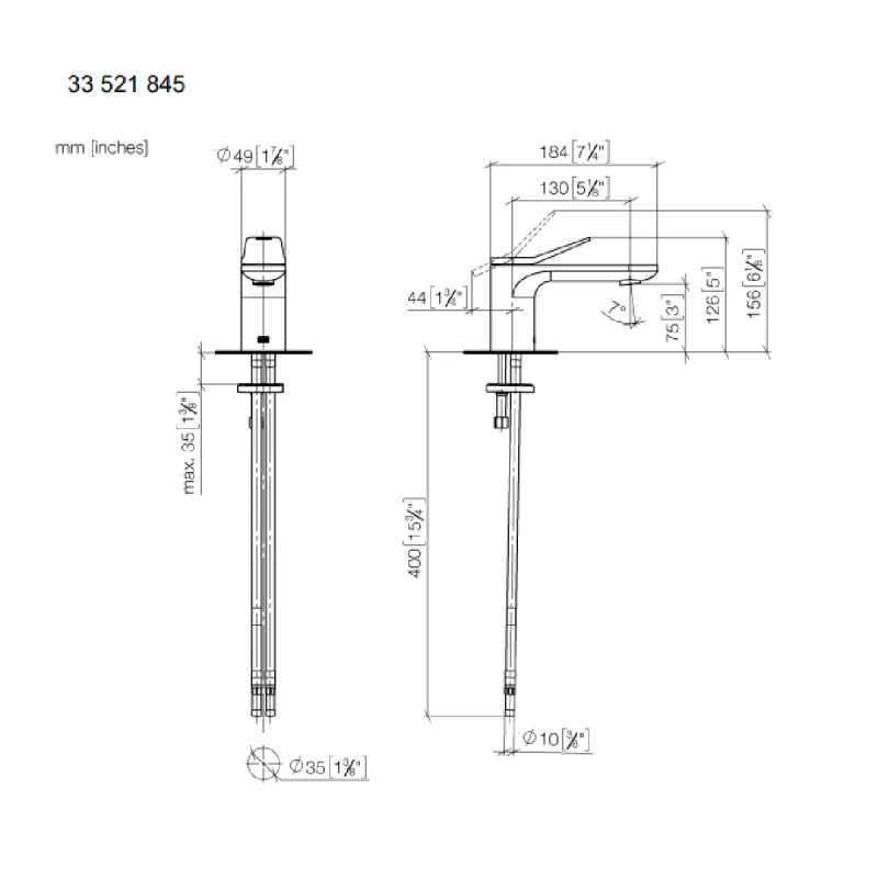 Dornbracht LISSÉ servantbatteri