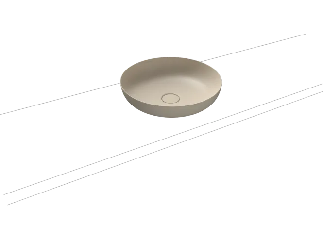 Hovedbilde Kaldewei MIENA Mod 3180 Toppmontert Servant, 45x45 cm, Warm Beige 20, ...