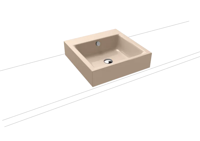 Hovedbilde Kaldewei PURO Mod 3156 Toppmontert Servant, 46x46 cm, Bahama Beige, 0 ...