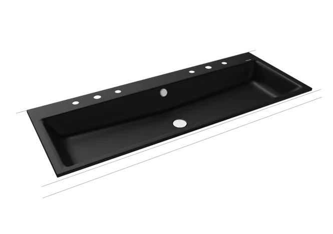 Hovedbilde Kaldewei PURO Mod 3169-D Dobbel Nedfelt Servant, 120x46 cm, Cool Grey ...