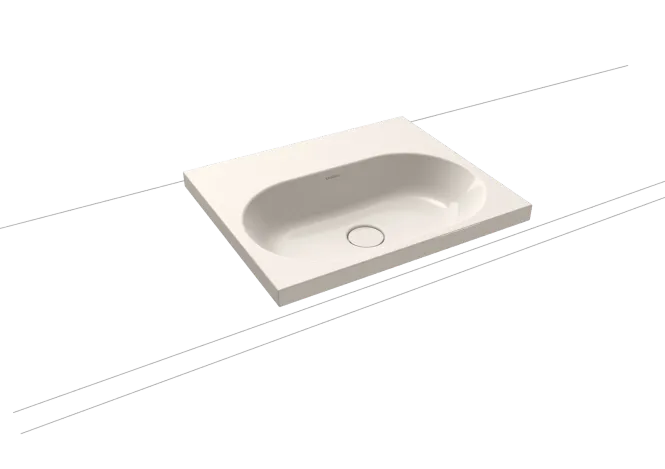 Hovedbilde Kaldewei CENTRO Mod 3055 Toppmontert Servant, 60x50 cm, Pergamon, 0 ...