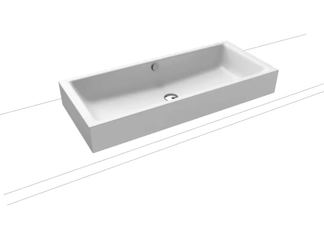 Hovedbilde Kaldewei PURO S Mod 3176 Toppmontert Servant, 90x38.5 cm, Alpine ...