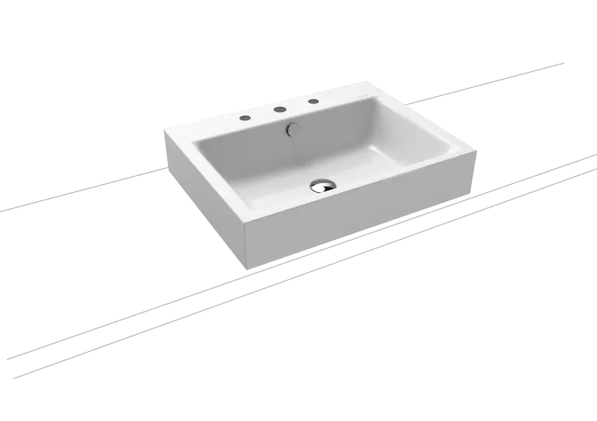 Hovedbilde Kaldewei PURO Mod 3157 Toppmontert Servant, 60x46 cm, Alpine White, 3 ...
