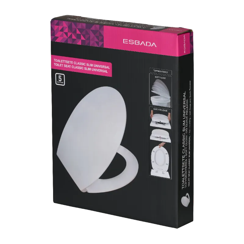 Esbada Classic slim toalettsete