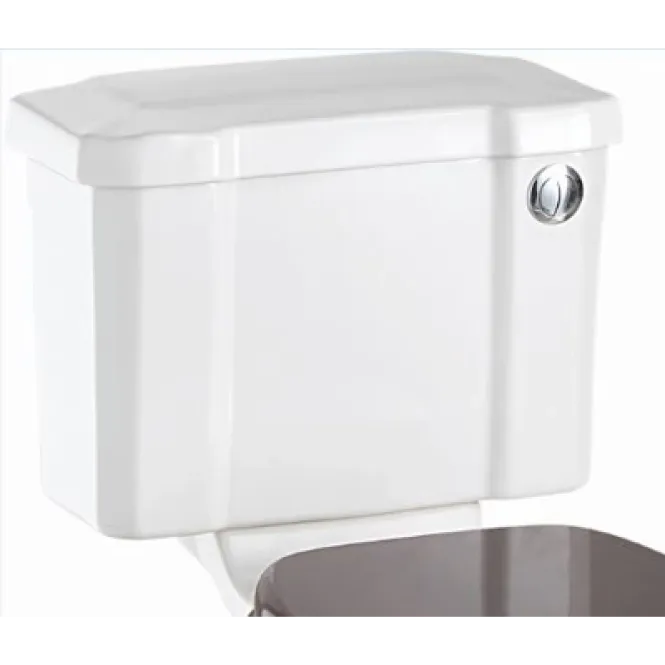Hovedbilde Burlington Standard gulvtoalett inkl.44cm sisterne m/knapp