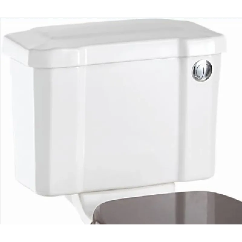 Burlington Standard gulvtoalett inkl.44cm sisterne m/knapp