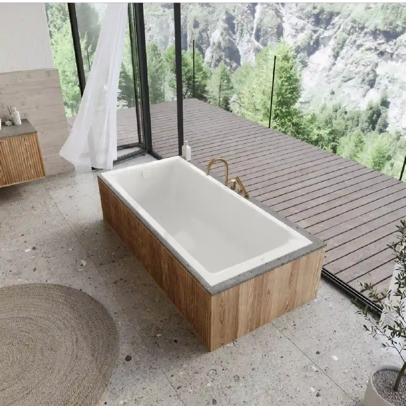 Kaldewei PURO NEXT Mod 1424 Innebygd Badekar 170x75 cm