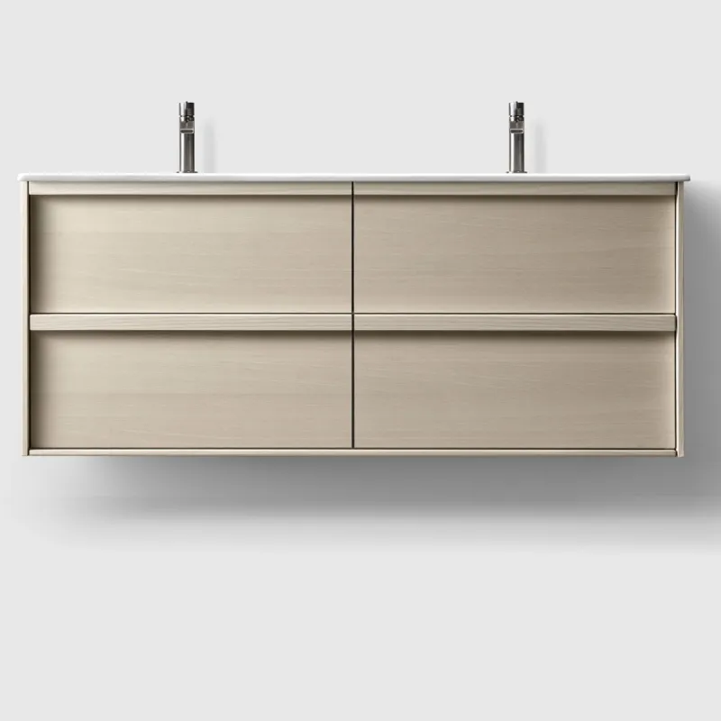 Haven H2 Servantskap 140 cm med Dobbel Porselensservant