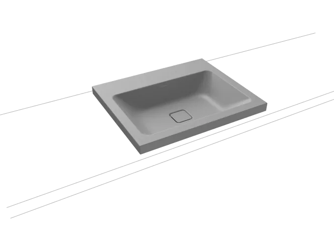 Hovedbilde Kaldewei CONO Mod 3083 Toppmontert Servant, 60x50 cm, Cool Grey 30, 0 ...