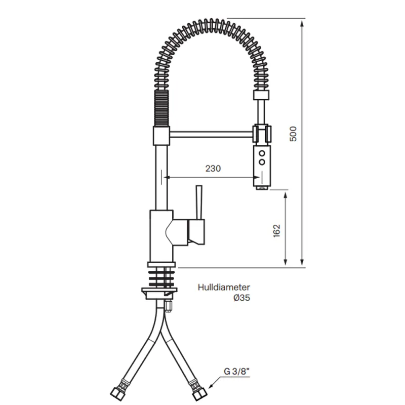 Tapwell EVO176 kjøkkenbatteri