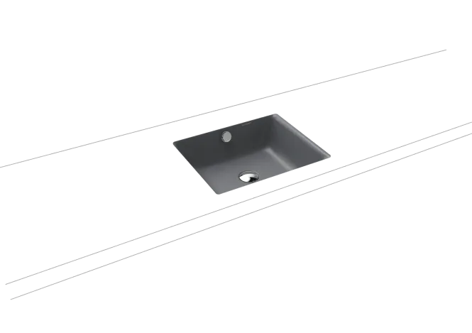 Hovedbilde Kaldewei PURO Mod 3159 Underlimt Servant, 46x38.5 cm, Cool Grey 70, 0 ...