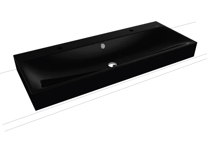Hovedbilde Kaldewei SILENIO Toppmontert Servant Mod 3049 120x46 cm, Black, 2 x 1 ...