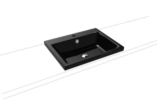 Hovedbilde Kaldewei PURO Mod 3154 Toppmontert Servant, 60x46 cm, Black, 1 ...