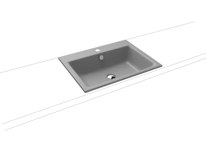 Hovedbilde Kaldewei PURO Mod 3151 Nedfelt Servant, 60x46 cm, Cool Grey 30, 1 ...
