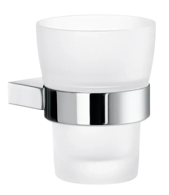Hovedbilde Smedbo AIR Holder med Tannglass, Krom