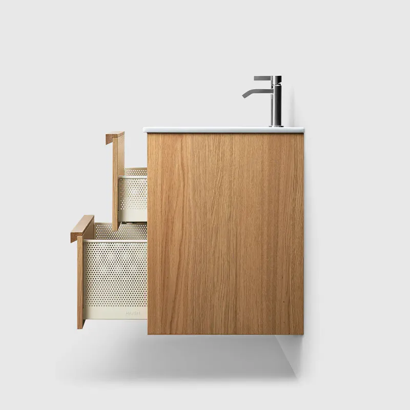 Haven H2 Servantskap 140 cm med Dobbel Porselensservant