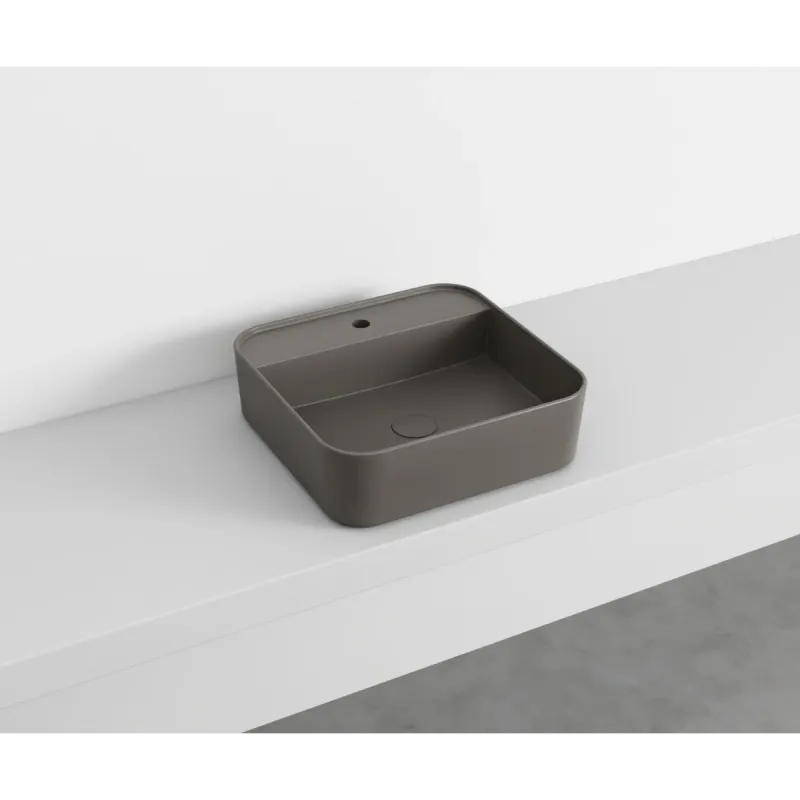 Cielo Shui Comfort firkantet servant 44x43 cm vegg/topp