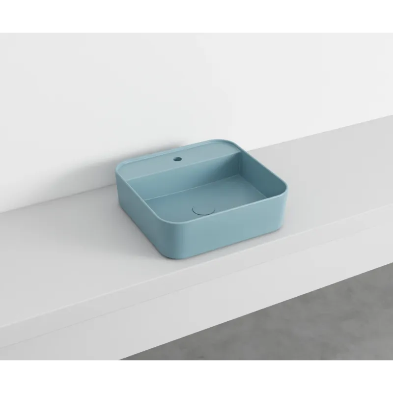 Cielo Shui Comfort firkantet servant 44x43 cm vegg/topp