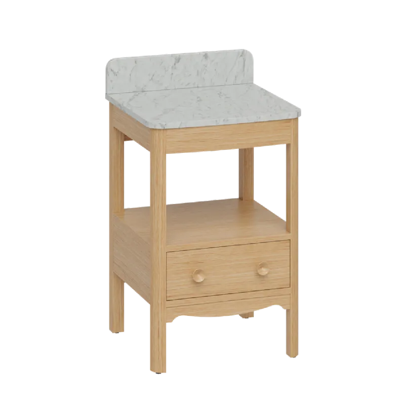 Burlington Guild Servantskap 52 cm med Carrara Benkeplate