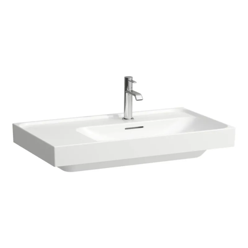 Laufen Meda Vegghengt Servant 80x46 cm - Hylle venstre