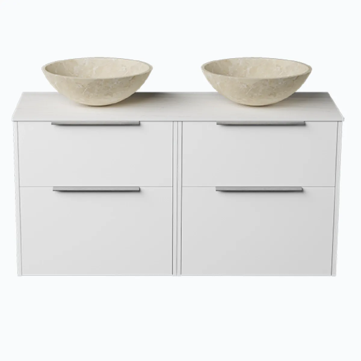 FossBad Innovent Servantskap 120 cm uten benkeplate