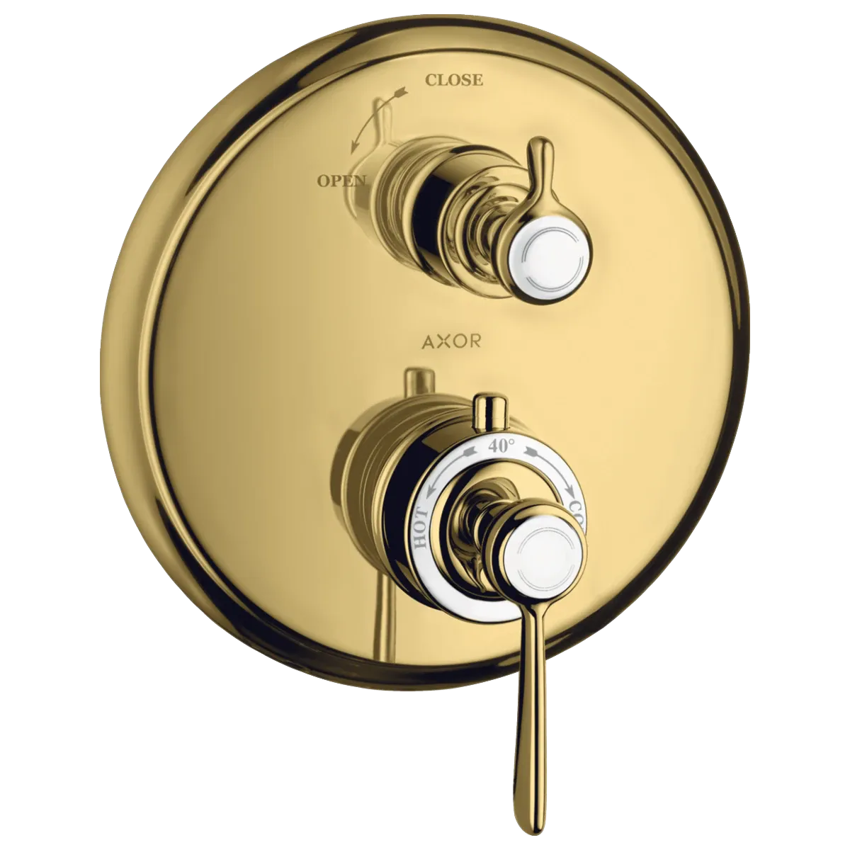 Axor Montreux Innebygd Termostatmodul med vingegrep og avsperring - 1 uttak