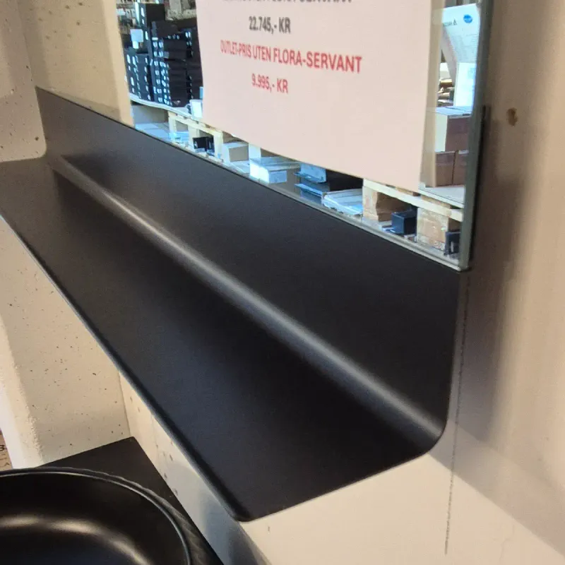 OUTLET: Scala Bad Formia 75 cm Baderomsmøbel Hvit - Utstilling