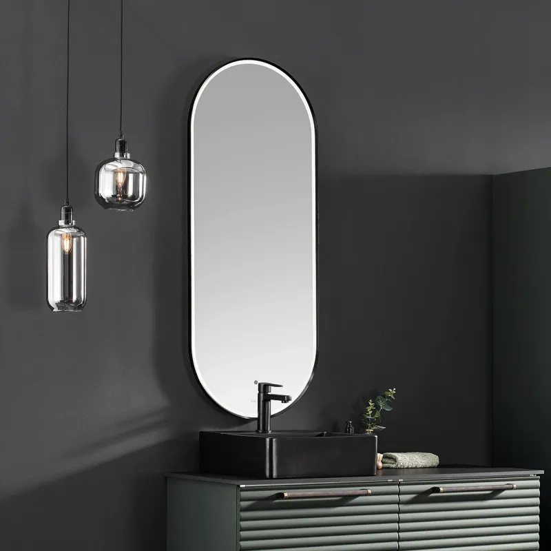 Scala Bad Pompei speil 50x90/120 cm med belysning