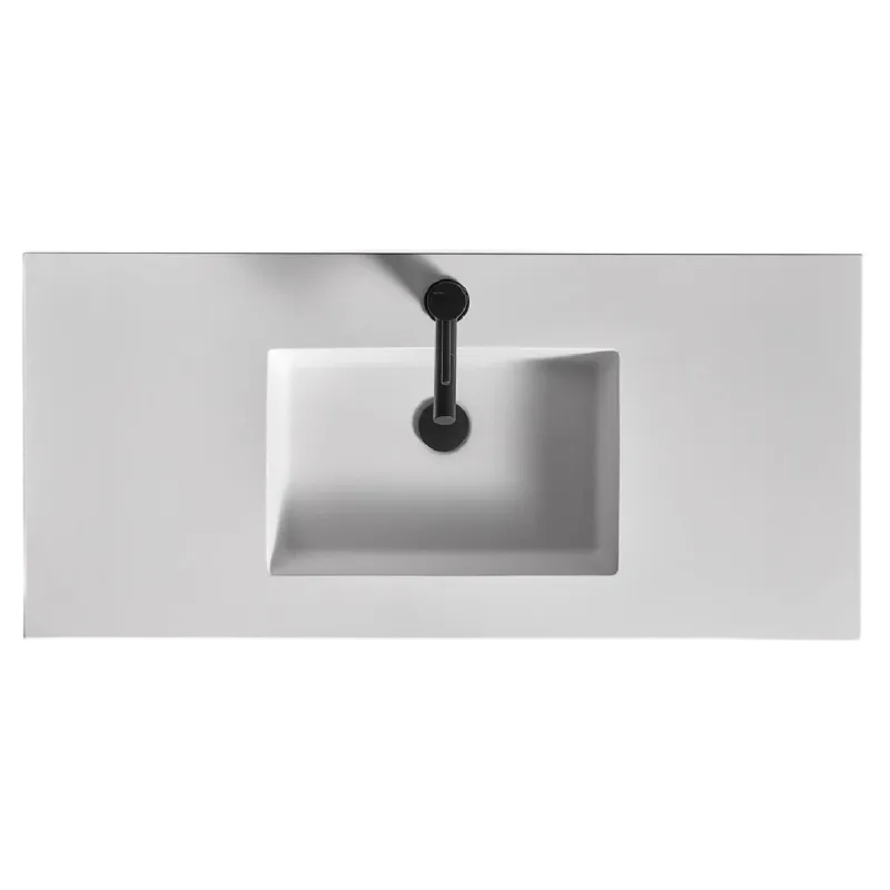 OUTLET: Haven WSIG/81 White Solid Integrated Sink – Matt hvit