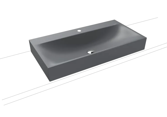 Hovedbilde Kaldewei SILENIO Toppmontert Servant Mod 3043 90x46 cm, Cool Grey 70, ...